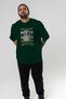 Medusa 2 Mythology Front Printed Green Oversize T-Shirt Men Women Cotton Crew Neck Tshirt - 7