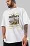 Hermes 2 Mythology Front Printed White Oversize T-Shirt Men Women Cotton Crew Neck T-Shirt - 3
