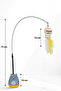 Furry Play Rod with Sticky Base for Cats, Fun Moving Cat Toy Oltaci Cat - 4