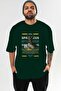 Spartacus 1 Mythology Front Printed Green Oversize T-Shirt Men Women Cotton Crew Neck Tshirt