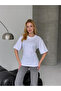 Back-Tie Waist-Tucked T-Shirt - 5
