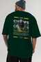 Cyclopes 1 Mythology Back Printed Green Oversize T-Shirt Men Women Cotton Crew Neck T-Shirt - 6