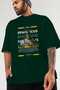 Spartacus 2 Mythology Front Printed Green Oversize T-Shirt Men Women Cotton Crew Neck T-Shirt - 3