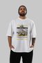 Hermes 2 Mythology Front Printed White Oversize T-Shirt Men Women Cotton Crew Neck T-Shirt - 6