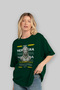 Hera 1 Mythology Front Printed Green Oversize T-Shirt Men Women Cotton Crew Neck Tshirt - 4