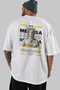 Medusa 3 Mythology Back Printed White Oversize T-Shirt Men Women Cotton Crew Neck Tshirt - 5