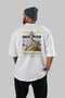 Demeter 1 Mythology Back Printed White Oversize T-Shirt Men Women Cotton Crew Neck Tshirt - 4