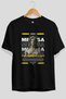 Medusa 4 Mythology Front Printed Black Oversized T-Shirt Men Women Cotton Crew Neck Tshirt - 2
