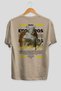 Eros Mythology Back Printed Beige Oversize T-Shirt Men Women Cotton Crew Neck Tshirt