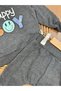 Happy Boy Printed Long Sleeve Sweatshirt Long Tracksuit Cotton Seasonal Baby Boy Set - 4