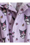 Quality Pieces from Çelebi Store Kuromi Printed Girls' Bathrobe - 3