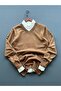 V-Neck Knitwear Sweater