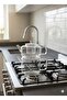 Borosilicate Glass Teapot Set Model 1000+1500ml Designed for Use on the Stove - 2