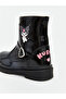 Two Mt Shop Quality Lcw Steps Black Baby Girl Boots - 6