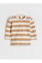 Timeless Clothing & Timeless Choices Zero Roba Collar Long Sleeve Striped Baby Boy T-Shirt and E... - 3