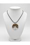 Tree Jasper Natural Stone Leather Cord Tree of Life Necklace - 3