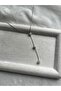 Moonstone 316L Steel Y Necklace Handcrafted