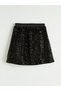 Esvab • Modern & Distinctive Girls' Skirt with Waist Cord and Sequins