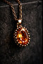 Women's Color-Changing Natural Zultanite Stone Pure Copper Chain Anti-Allergic Necklace