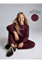 Esvab • Modern & Distinctive Zero Roba Collar Girls' Soft Touch Sweatshirt and Sweatpants