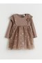 Rmz Gi̇yi̇m Farkiyla Zero Roba Collar Baby Girl Tutu Dress - 2