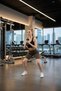 High Waist Sports Shorts Leggings Training Hiking Daily Use Stretchy Fabric - 4