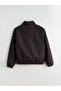Brown Comfortable Fit Shirt Collar Men's Leather-Look Coat - 8