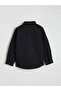 Black Boy's Gabardine Shirt