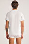 تي شيرت رجالي، 100% قطن، ياقة دائرية، طقم من قطعتين (مع جوارب هدية) - 3