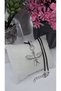 Phoenix Figured Black Rope Chain Silver Color Zircon Stone Necklace-45Cm - 8