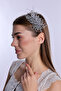 1015 Gray Pearl Stone Maternity Crown - 3