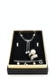 Silver Set with Pearls for Valentine's Day - 2