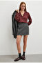 Women's V-Neck Loose Fit Premium Fabric Plain Basic Stylish Satin Shirt Nmr1200 - 2
