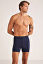 Men'S, Modal, Waist-Banded, Narrow Leg, Long Boxer Shorts (with Socks as a Gift)