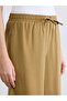 Lcw Studio Green Wide Leg Women's Trousers with Elastic Waist - 3