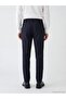 Southblue navy blue standard fit striped men's trousers - 4