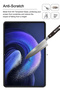 عبوة من قطعتين لجهاز Xiaomi Pad 6/6Pro مقاس 11 بوصة (إصدار 2023) - واقي شاشة زجاجي مقوى ممتاز - 4