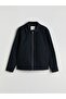 Lcw Vision Navy Blue Comfortable Fit Shirt Collar Men's Jacket - 6