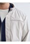 Lcwaikiki Classic Gray Stand Collar Men's Jacket - 3