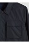 Southblue Navy Blue Shirt Collar Men's Jacket - 7