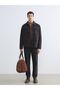 Southblue Brown Shirt Collar Men's Jacket - 2