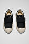Children's Unisex Black Children's Velcro Comfortable Fit Sneaker - 2