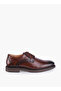 Men Textured Lace-Up Derby Shoes - 3
