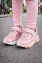 Girl's Patterned Glittery Casual Sneaker Shoes - 3