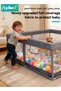Baby Playpen Fence, Portable Babies Playards for Toddlers, Safety Infant Activity Center, Sturdy Pla - 3