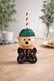 Bearista Glass Cup Cold Drink Cup Glass Cup with Teddy Bear - 5