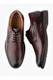 Men Textured Lace-Up Derby Shoes