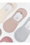 Quality Parts from Çelebi Store Non-Slip Heel Women's Ballerina Socks 5-Piece - 4