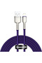 USB pentru cablu Lightning, 2.4A, 2m (violet)