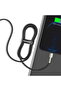USB pentru cablu Lightning, 2.4A, 1m (negru) - 4